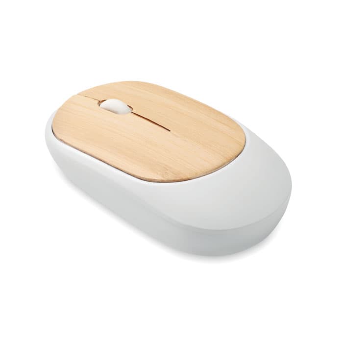 CURVY BAM. Mouse senza fili in bambù