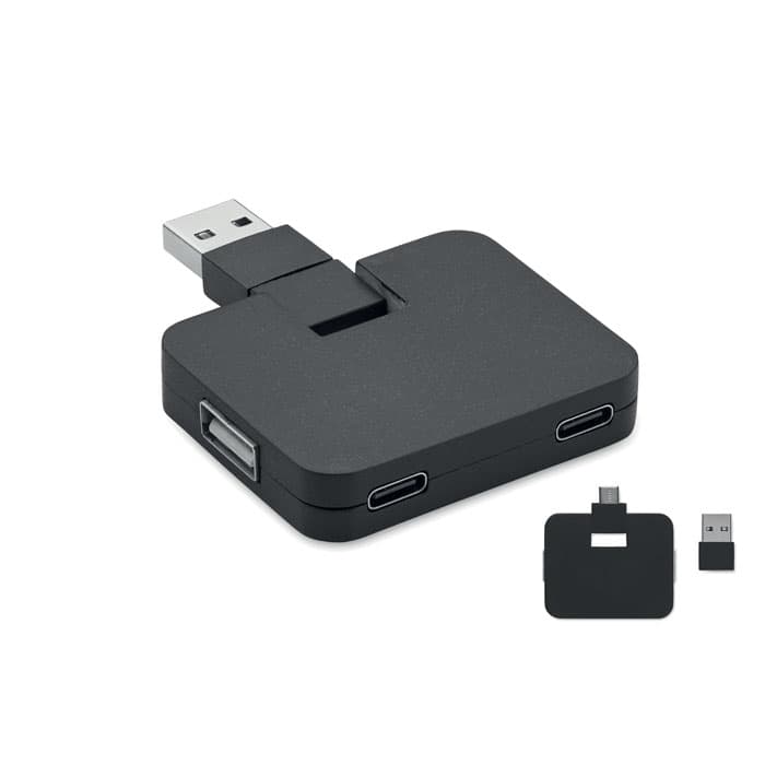 SQUARE-C. Hub usb a 4 porte