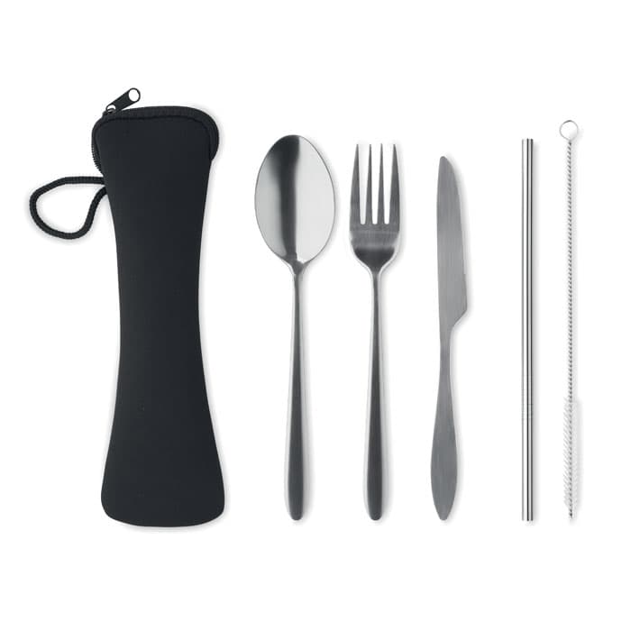 5 SERVICE. Set posate in acciaio inox