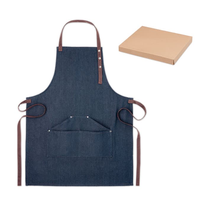 DENIPUR. Grembiule in denim 240gr