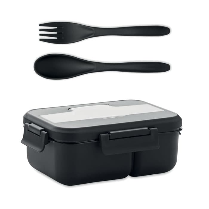 MAKAN. Porta pranzo con posate in pp