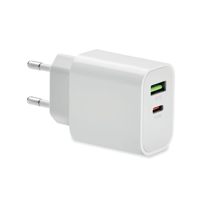 PORT. Caricatore usb a 2 porte