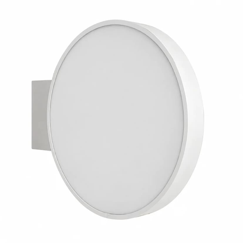 Insegna luminosa a bandiera rotonda