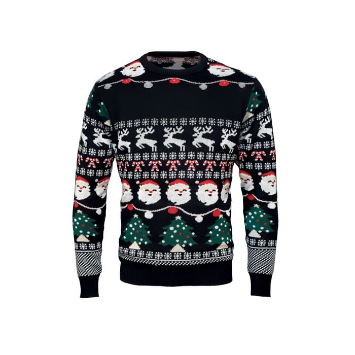 SHAMIS. Maglione natalizio a led s/m