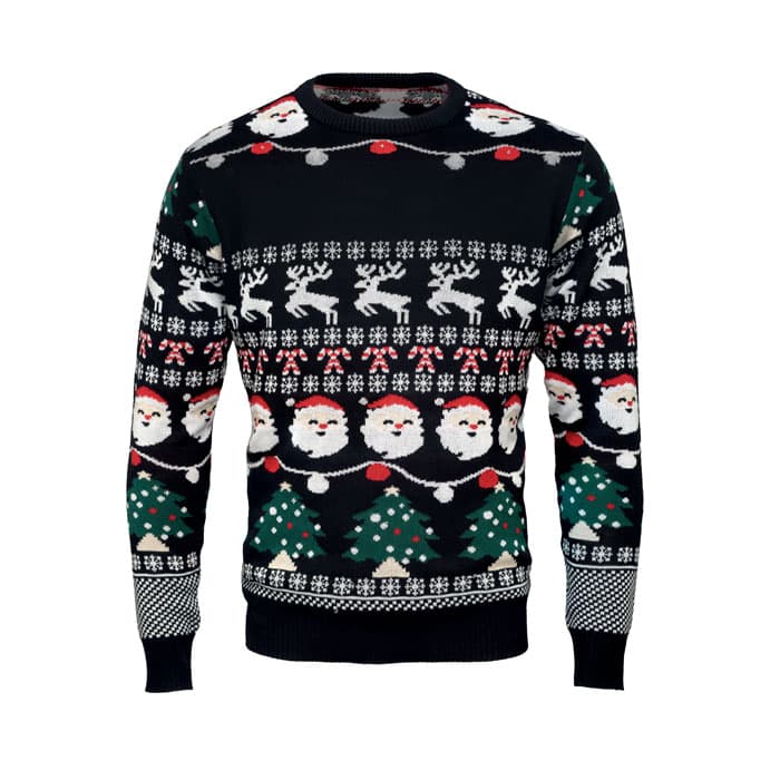 SHAMIS LARGE. Maglione natalizio a led l/xl