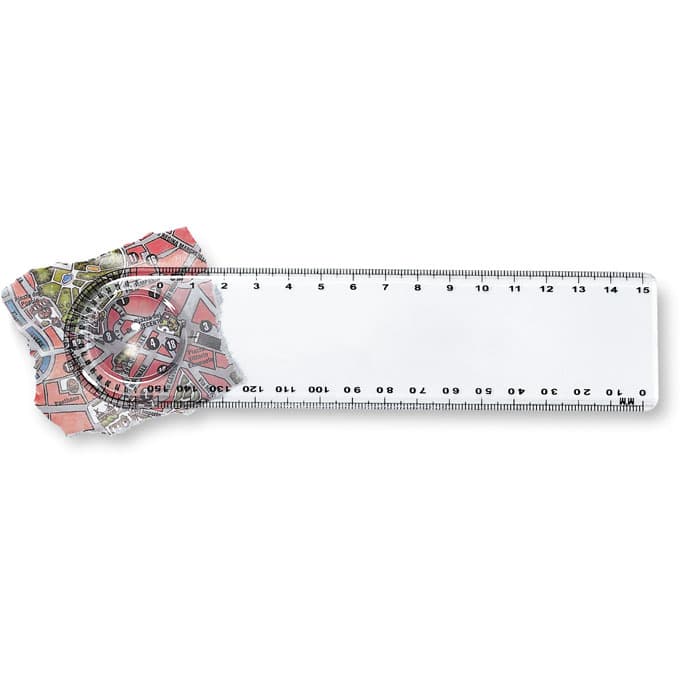LASTA. Righello (15 cm) trasparente