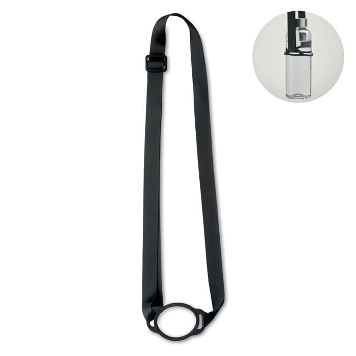 LANCUP. Cordino con portabicchieri 6 cm