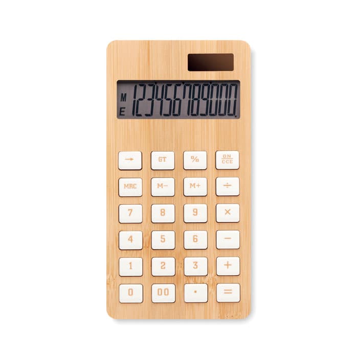 CALCUBIM. Calcolatrice in bamboo