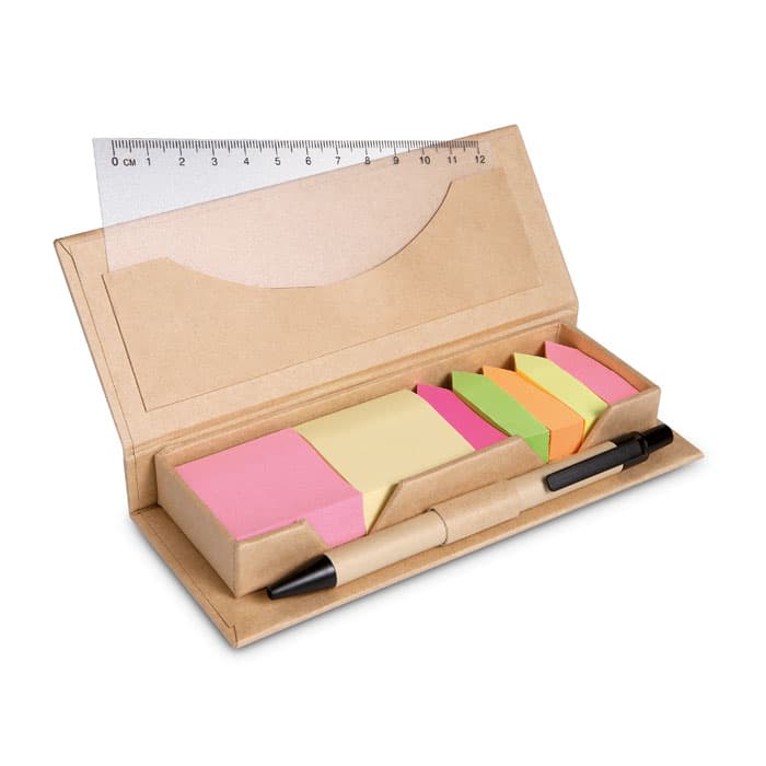STIBOX. Set penna in custodia cartone