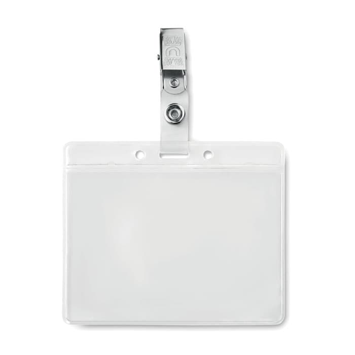 CLIPBADGE. Porta badge in pvc
