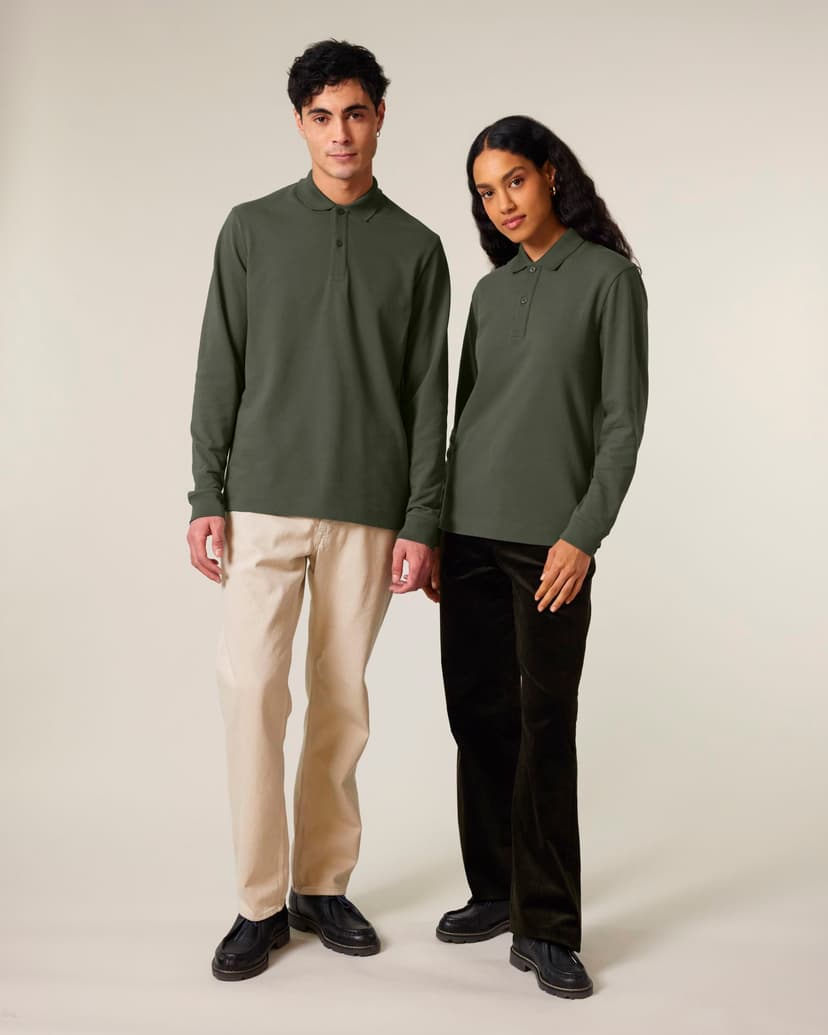 Polo unisex a maniche lunghe con un look preppy – Prepster 2.0 Long Sleeve