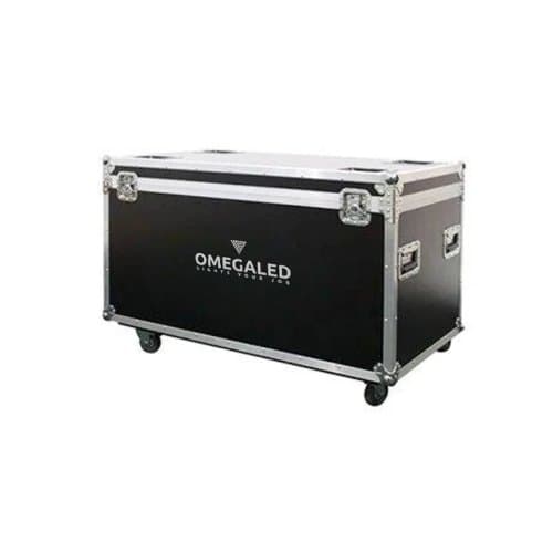 Flightcase 8 Postazioni Con Ruote Per Pannelli 50x100