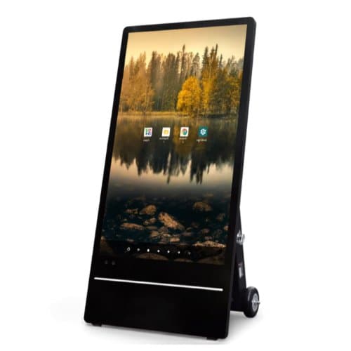 Totem Lcd Portatile A Batteria 49" Outdoor