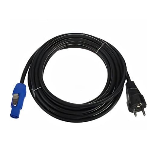 Cavo Alimentazione Powercon-Shuko 3x1,5mm 3mt Ip20